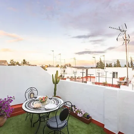 木屋 Casa Centrica Luminosa Con Solarium Y Barbacoa